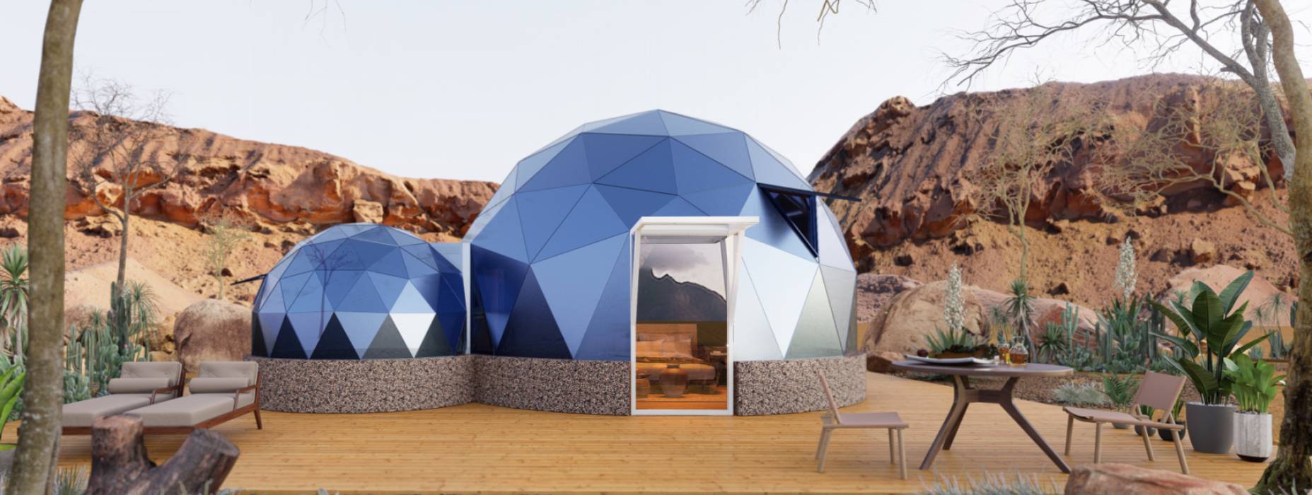 盱眙县球形智能光伏玻璃星空房